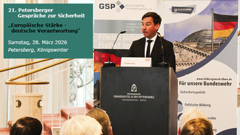 21. Petersberger Gespräche zur Sicherheit 21. Petersberger Gespräche zur Sicherheit